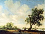 RUYSDAEL, Salomon van Landscape (detail) f china oil painting reproduction